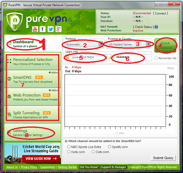 Đăng ký tài khoản sử dụng PureVPN